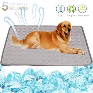 Portable Ice Silk Cooling Pad for Pets