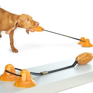 Multi-Function Tug Rope & Suction Ball